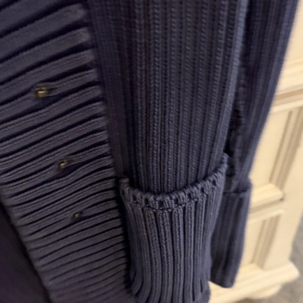 Free People Navy Blue Cardigan Sweater - Picture 4 of 4